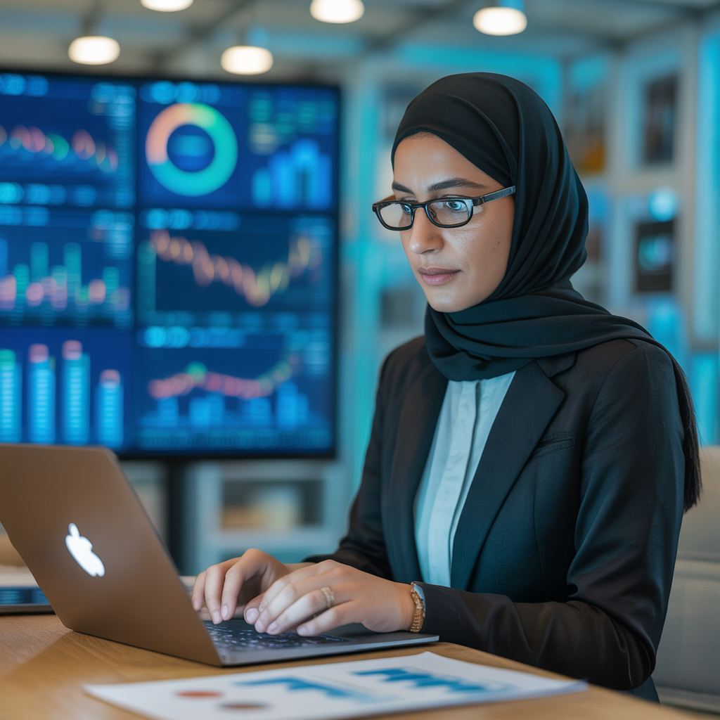 ليلى المنصوري، رئيس قسم التحليل المالي في شركة استثمارات الإمارات